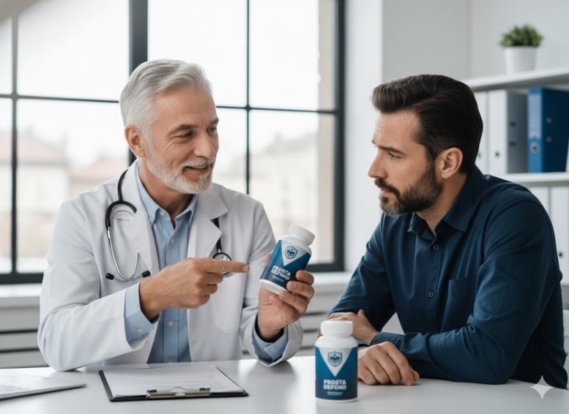 Doctor-recommending-ProstaDefend-to-a-patient